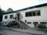 Radrennbahn Gastronomie Ludwigshafen von außen