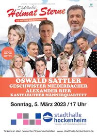 Plakat Heimat Sterne