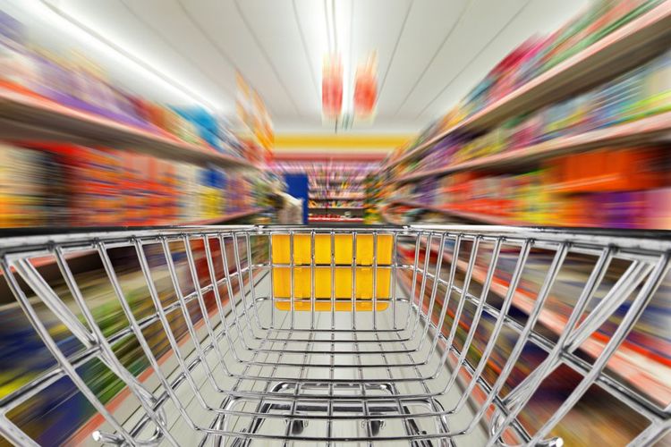 Murphies Gesetz kann überall zuschlagen – selbst im Supermarkt.