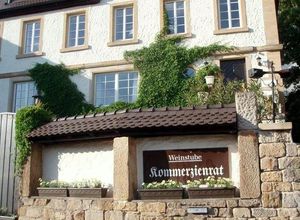 Blick auf ein Haus