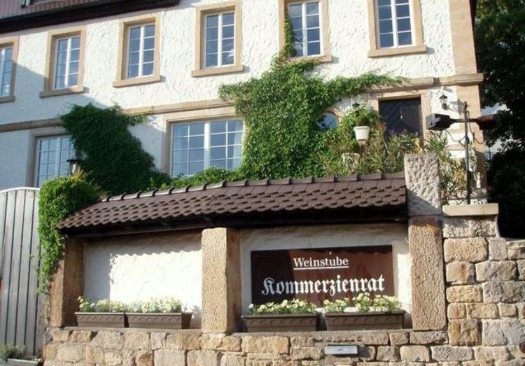 Blick auf ein Haus