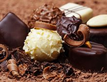 Schokoladen Pralinen