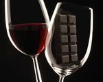 Wein und Schokolade