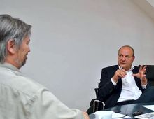 Christoph Meininger im Gespräch mit Thomas Steinmetz