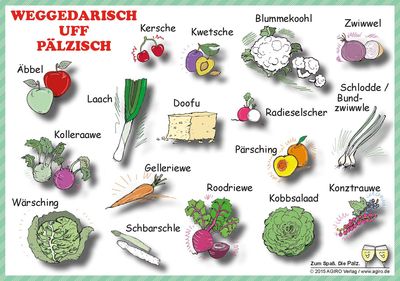 Vegetarisch auf pfälzisch
