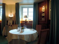 Innenraum des Restaurants "Zum Ochsen"