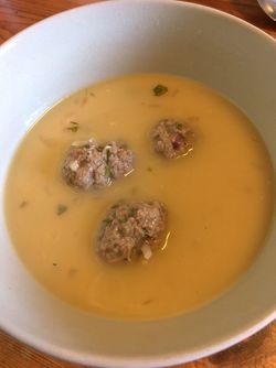 Zitronensuppe