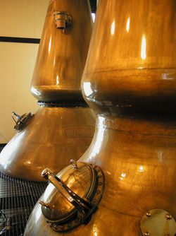 Kessel zum Brennen von Whisky