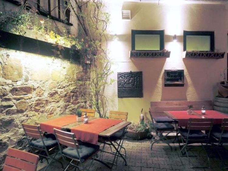 Blick in ein Restaurant