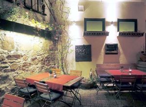 Blick in ein Restaurant