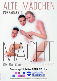 Plakat Alte Mädchen